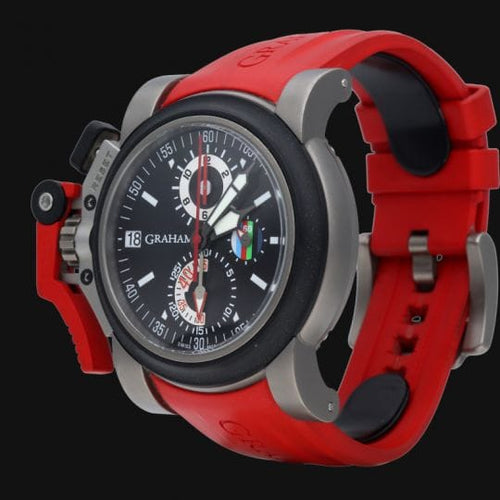 Montre Graham - Montre Chronofighter Oversize Limited Edition en titane 58 Facettes MT42185
