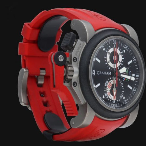 Montre Graham - Montre Chronofighter Oversize Limited Edition en titane 58 Facettes MT42185