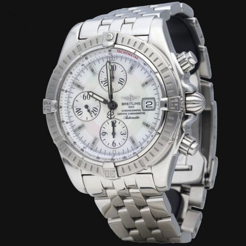 Montre Breitling Chronomat Evolution - Montre chronographe automatique homme 44 mm 58 Facettes MT42031
