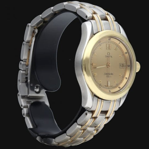 Montre Omega Seamaster 120M - Montre femme à quartz en or jaune et acier 58 Facettes MT41886