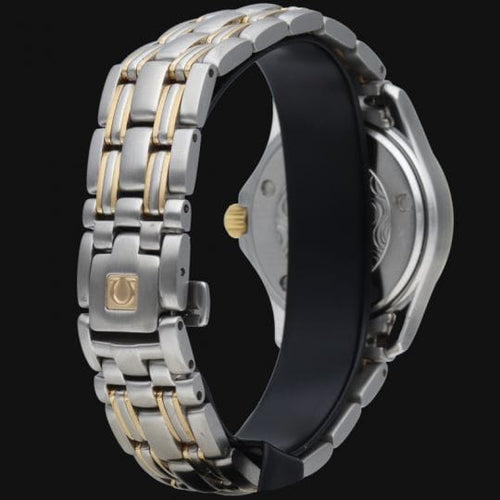 Montre Omega Seamaster 120M - Montre femme à quartz en or jaune et acier 58 Facettes MT41886