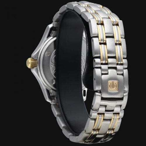 Montre Omega Seamaster 120M - Montre femme à quartz en or jaune et acier 58 Facettes MT41886