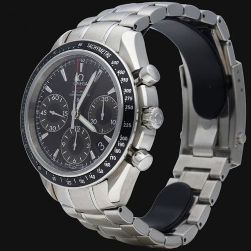 Montre Omega Speedmaster - Montre chronographe Date en acier, édition limitée 58 Facettes MT41438