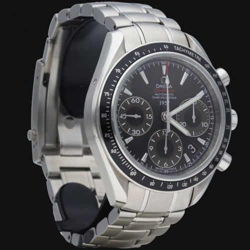 Montre Omega Speedmaster - Montre chronographe Date en acier, édition limitée 58 Facettes MT41438