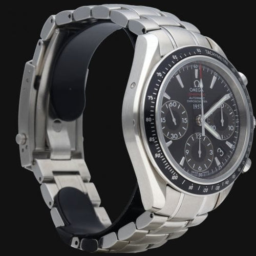 Montre Omega Speedmaster - Montre chronographe Date en acier, édition limitée 58 Facettes MT41438