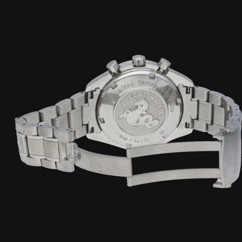 Montre Omega Speedmaster - Montre chronographe Date en acier, édition limitée 58 Facettes MT41438