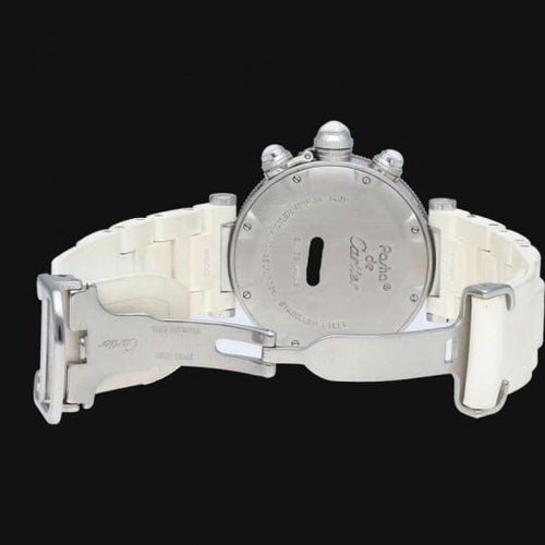 Montre Cartier Pasha Seatimer - Montre femme en acier 37 mm 58 Facettes MT41496