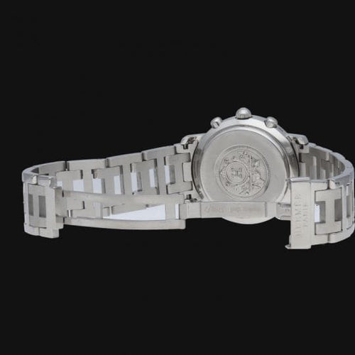 Montre Hermès Clipper Chronograph - Montre femme en acier 31 mm 58 Facettes MT41658