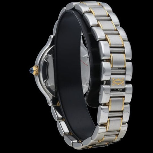 Montre Cartier Must 21 - Montre femme en or jaune et acier 58 Facettes MT42260