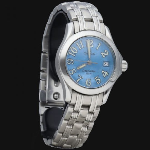 Montre Omega Seamaster - Montre femme quartz en acier 58 Facettes MT41827