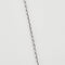 Collier CHAUMET - Chaîne en or blanc et pendentif en or blanc, diamants et émail noir 58 Facettes 250359