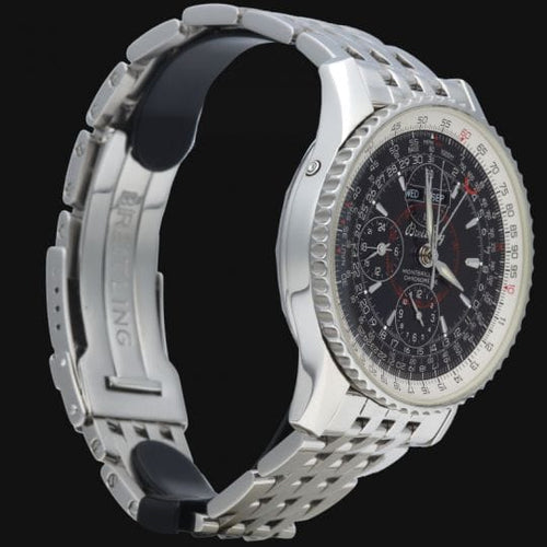 Montre Breitling Navitimer Montbrillant Datora - Montre automatique homme 43 mm acier 58 Facettes MT41026
