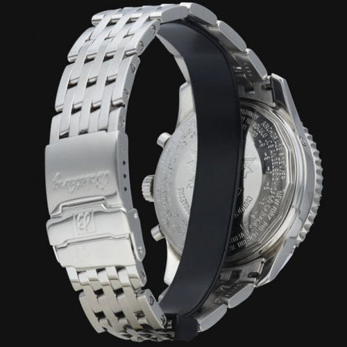 Montre Breitling Navitimer Montbrillant Datora - Montre automatique homme 43 mm acier 58 Facettes MT41026