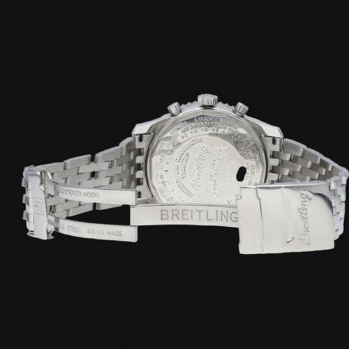 Montre Breitling Navitimer Montbrillant Datora - Montre automatique homme 43 mm acier 58 Facettes MT41026