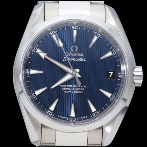 Montre Omega Seamaster Aqua Terra - Montre homme automatique 39 mm acier 58 Facettes MT1759
