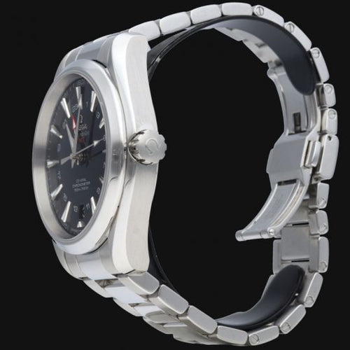 Montre Omega Seamaster Aqua Terra GMT - Montre automatique homme 43 mm acier 58 Facettes MT41774
