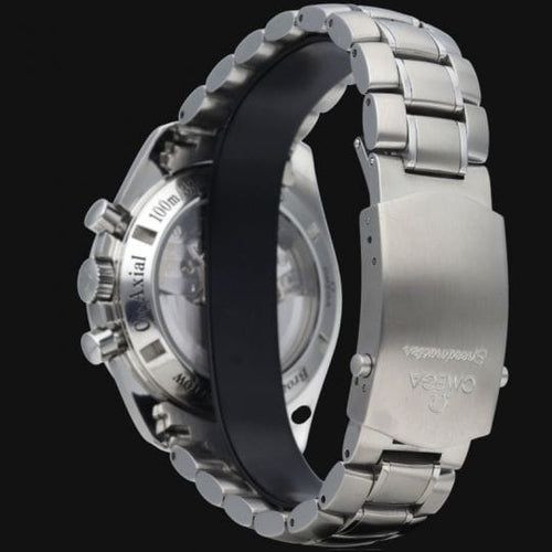 Montre Omega Speedmaster Broad Arrow - Montre chronographe automatique acier 42 mm 58 Facettes MT41843