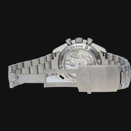 Montre Omega Speedmaster Broad Arrow - Montre chronographe automatique acier 42 mm 58 Facettes MT41843