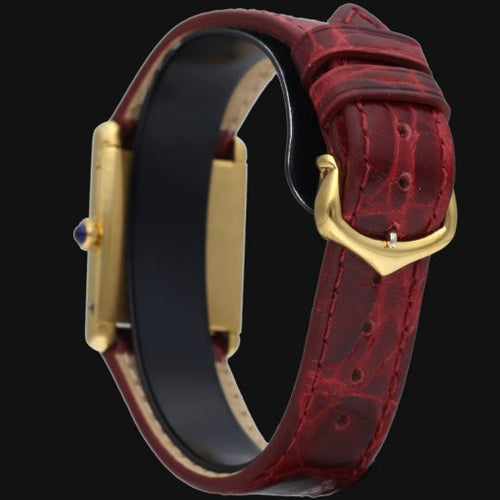 Montre Cartier Tank - Montre Vermeil 58 Facettes MT42249
