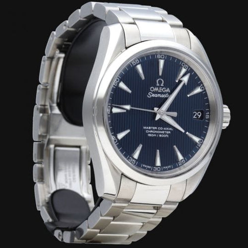 Montre Omega Seamaster Aqua Terra - Montre 150M en acier 39 mm 58 Facettes MT41759