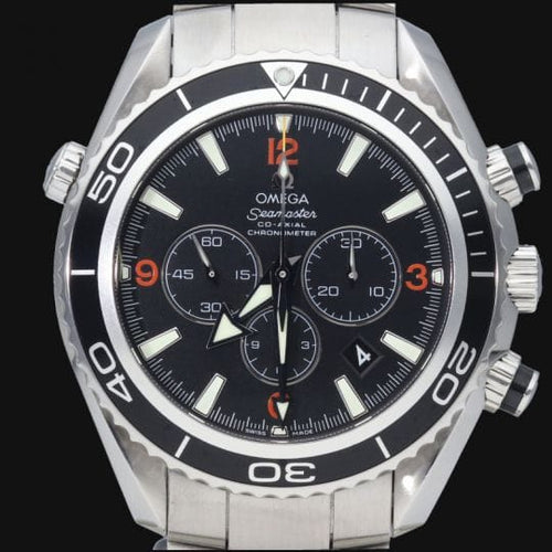 Montre Omega Seamaster Planet Ocean - Montre chronographe automatique acier 58 Facettes MT41605