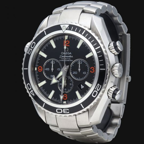 Montre Omega Seamaster Planet Ocean - Montre chronographe automatique acier 58 Facettes MT41605