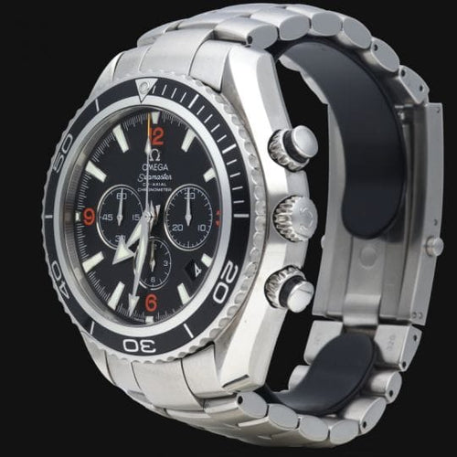 Montre Omega Seamaster Planet Ocean - Montre chronographe automatique acier 58 Facettes MT41605
