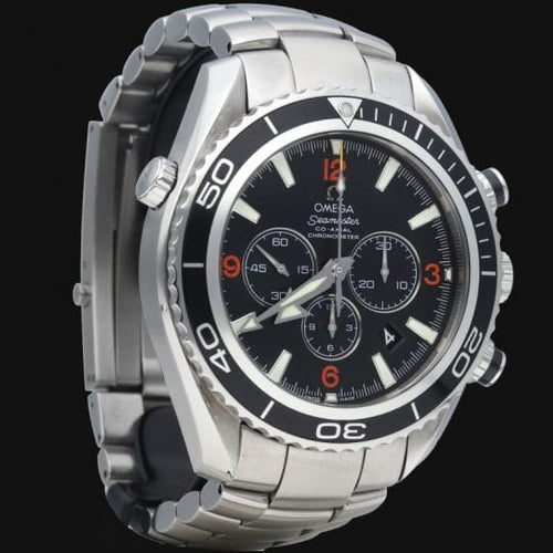 Montre Omega Seamaster Planet Ocean - Montre chronographe automatique acier 58 Facettes MT41605