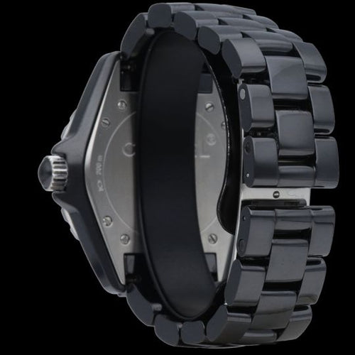Montre Chanel J12 - Montre automatique 38 mm en céramique noire 58 Facettes MT40401