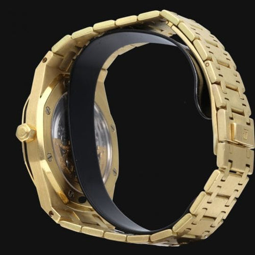 Montre Audemars Piguet Royal Oak - Montre homme 39 mm en or jaune 18K 58 Facettes MT42377