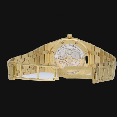 Montre Audemars Piguet Royal Oak - Montre homme 39 mm en or jaune 18K 58 Facettes MT42377