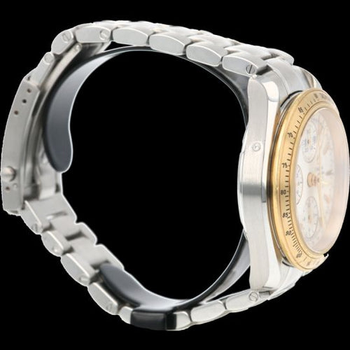 Montre Omega Speedmaster - Montre chronographe Day-Date en or jaune et acier 58 Facettes MT41891