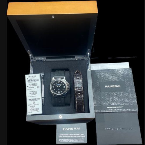 Montre Panerai Luminor Base Logo - Montre homme 44 mm 58 Facettes MT42376