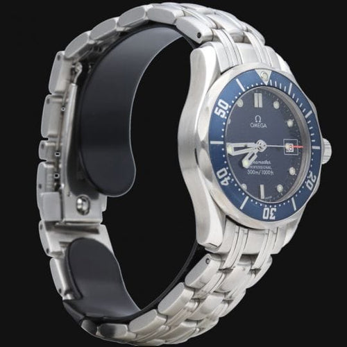 Montre Omega Seamaster 300M - Montre femme en acier, cadran bleu 58 Facettes MT41912