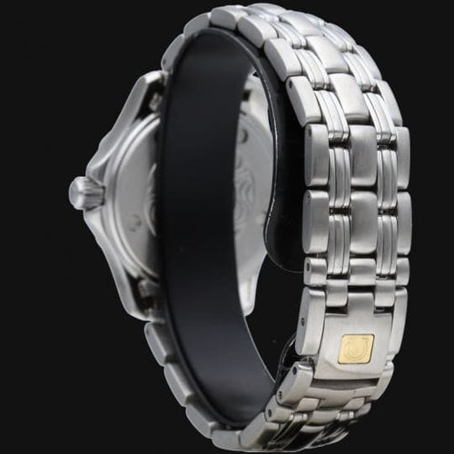 Montre Omega Seamaster - Montre Lady en acier, cadran bleu 28 mm 58 Facettes MT41911