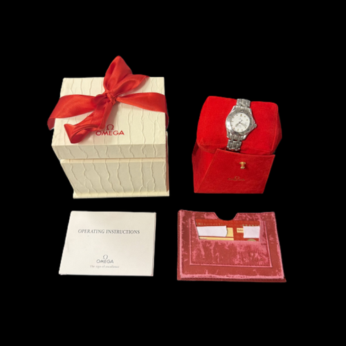 Montre Omega Seamaster - Montre Lady en acier, quartz 28 mm 58 Facettes MT41910