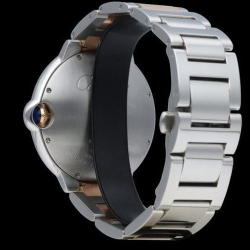 Montre Cartier Ballon Bleu - Montre femme en or rose et acier 42 mm 58 Facettes MT42460