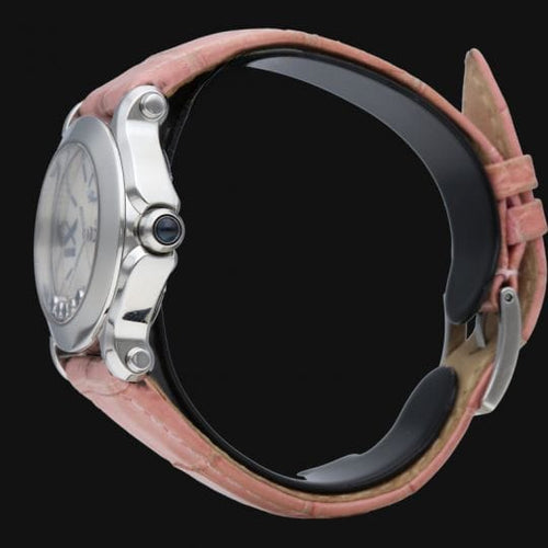 Montre Chopard Happy Sport - Montre femme à quartz en acier 30 mm 58 Facettes MT42473