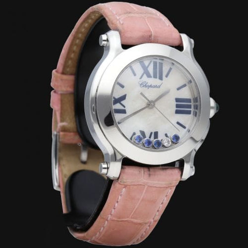 Montre Chopard Happy Sport - Montre femme à quartz en acier 30 mm 58 Facettes MT42473