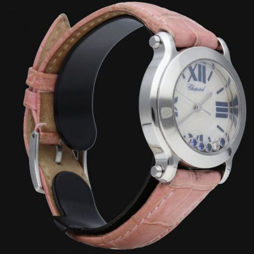 Montre Chopard Happy Sport - Montre femme à quartz en acier 30 mm 58 Facettes MT42473