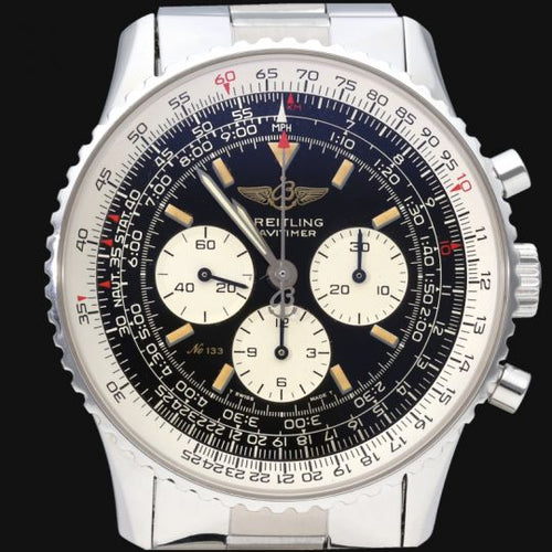 Montre Breitling Old Navitimer - Montre homme 41 mm en acier 58 Facettes MT41998