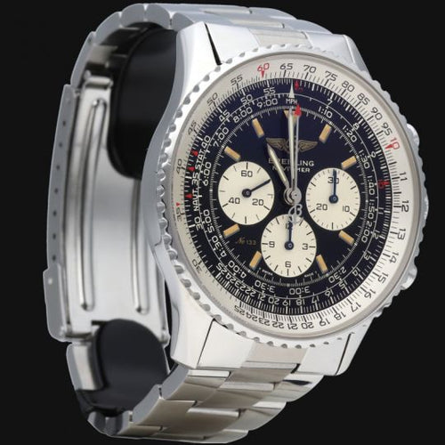 Montre Breitling Old Navitimer - Montre homme 41 mm en acier 58 Facettes MT41998