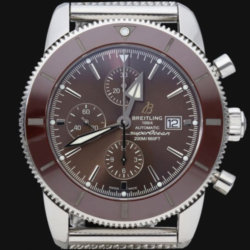 Montre Breitling Superocean Heritage II - Montre chronographe homme 58 Facettes MT42009
