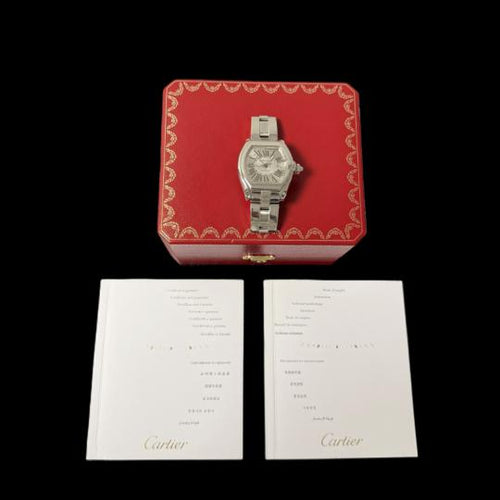 Montre Cartier Roadster GMT - Montre homme en acier 58 Facettes MT41699