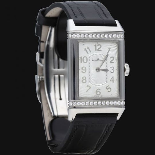 Montre Jaeger-LeCoultre Reverso - Montre femme Grande Ultra Thin en acier 58 Facettes MT42496