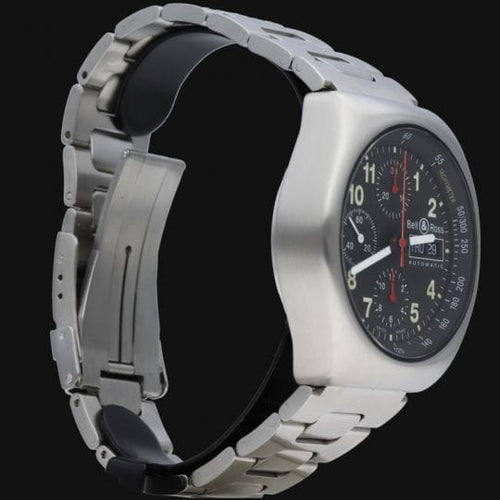 Montre Bell & Ross - Montre Space 3 42 mm acier 58 Facettes MT42397