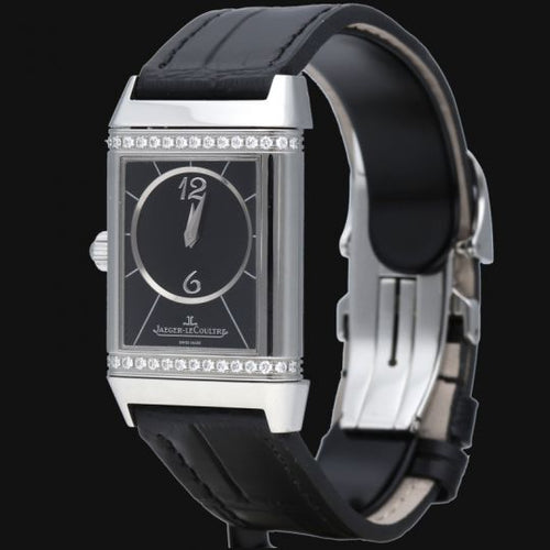Montre Jaeger-LeCoultre Reverso Duetto - Montre femme en acier 58 Facettes MT42464