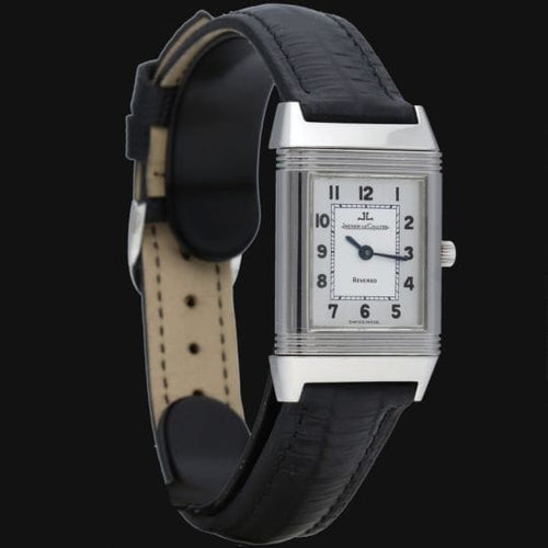 Montre Jaeger-LeCoultre Reverso - Montre classique Petit Monoface en acier 58 Facettes MT42492