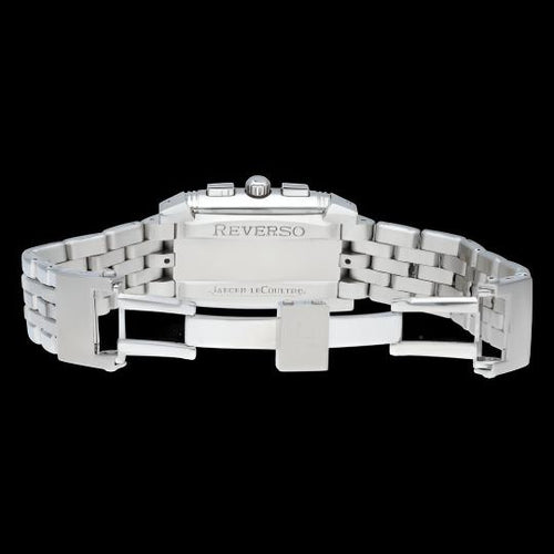 Montre Jaeger-LeCoultre Reverso - Montre Gran Sport Chronograph en acier 58 Facettes MT42509