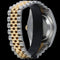 Montre Rolex Datejust - Montre 36 mm en or jaune et acier 58 Facettes MT42522